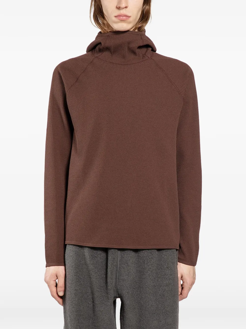 Goldwin WF Light hoodie - Marrone