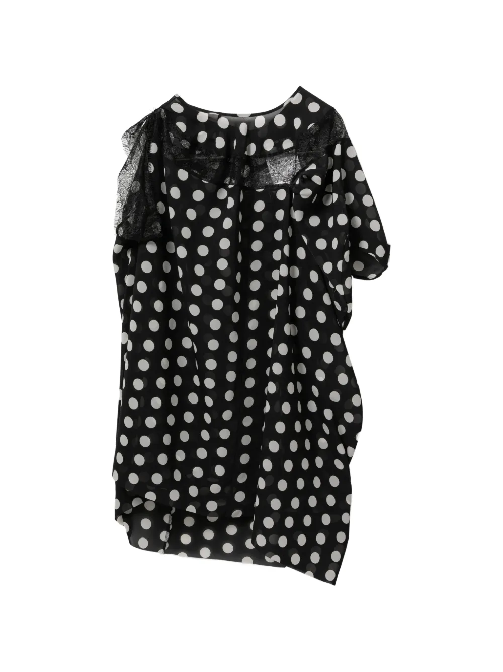 Junya Watanabe Top a pois - Nero