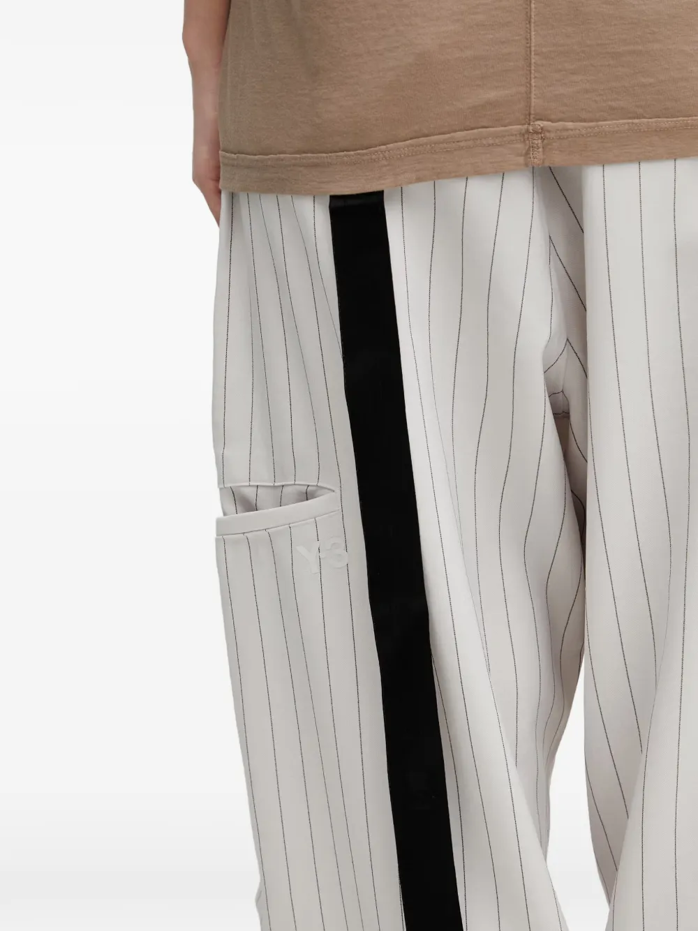 Rick Owens DRKSHDW Kleine Level T-shirt met naaddetail Bruin