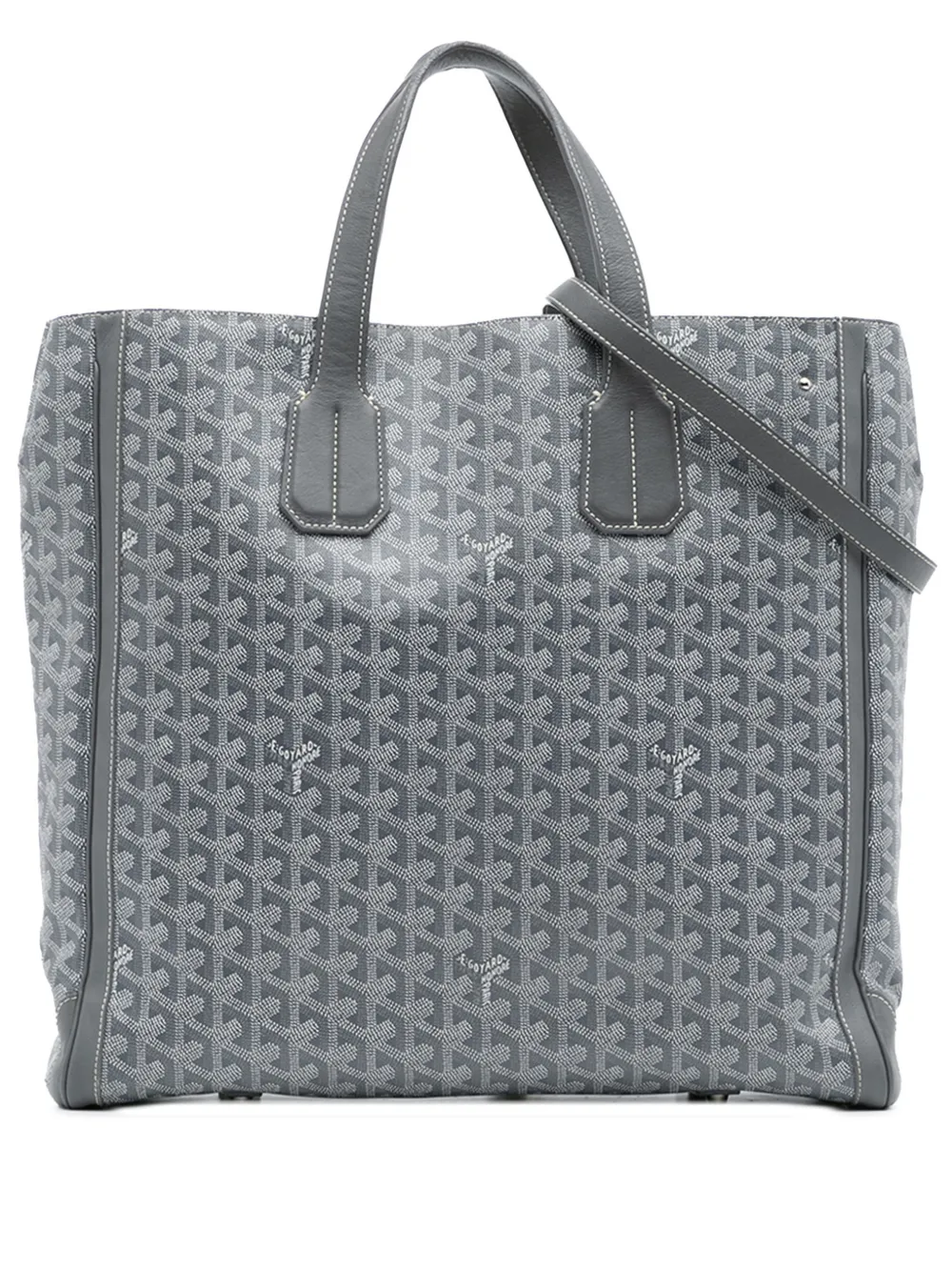 Goyard Pre-Owned 2010-2025 Goyardine Voltaire satchel - Grigio