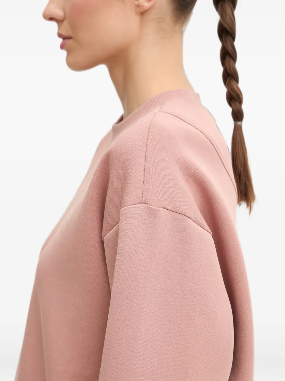 adidas by Stella McCartney Sweater met logoprint Roze