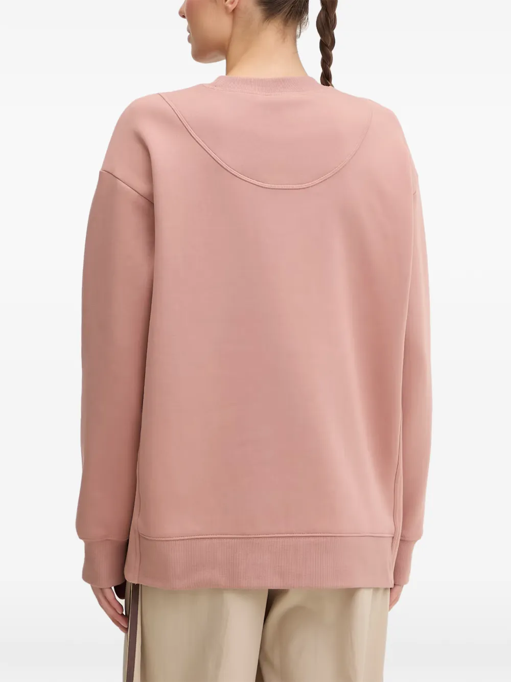 adidas by Stella McCartney Sweater met logoprint Roze