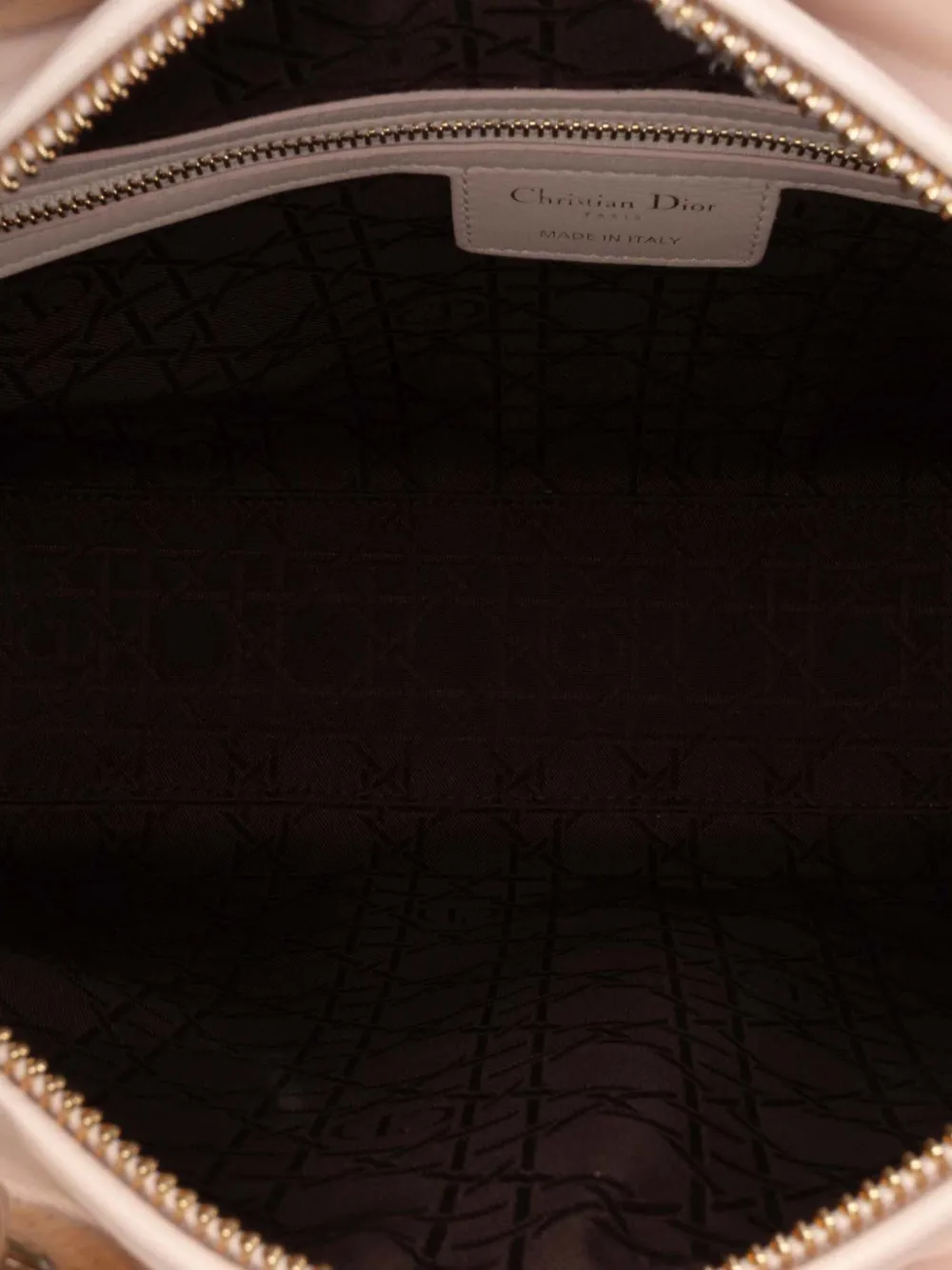 Christian Dior Pre-Owned 2018 ラージ ラムスキン カナージュ レディ
