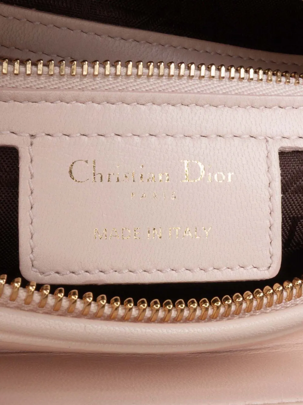 Christian Dior Pre-Owned 2018 ラージ ラムスキン カナージュ レディ