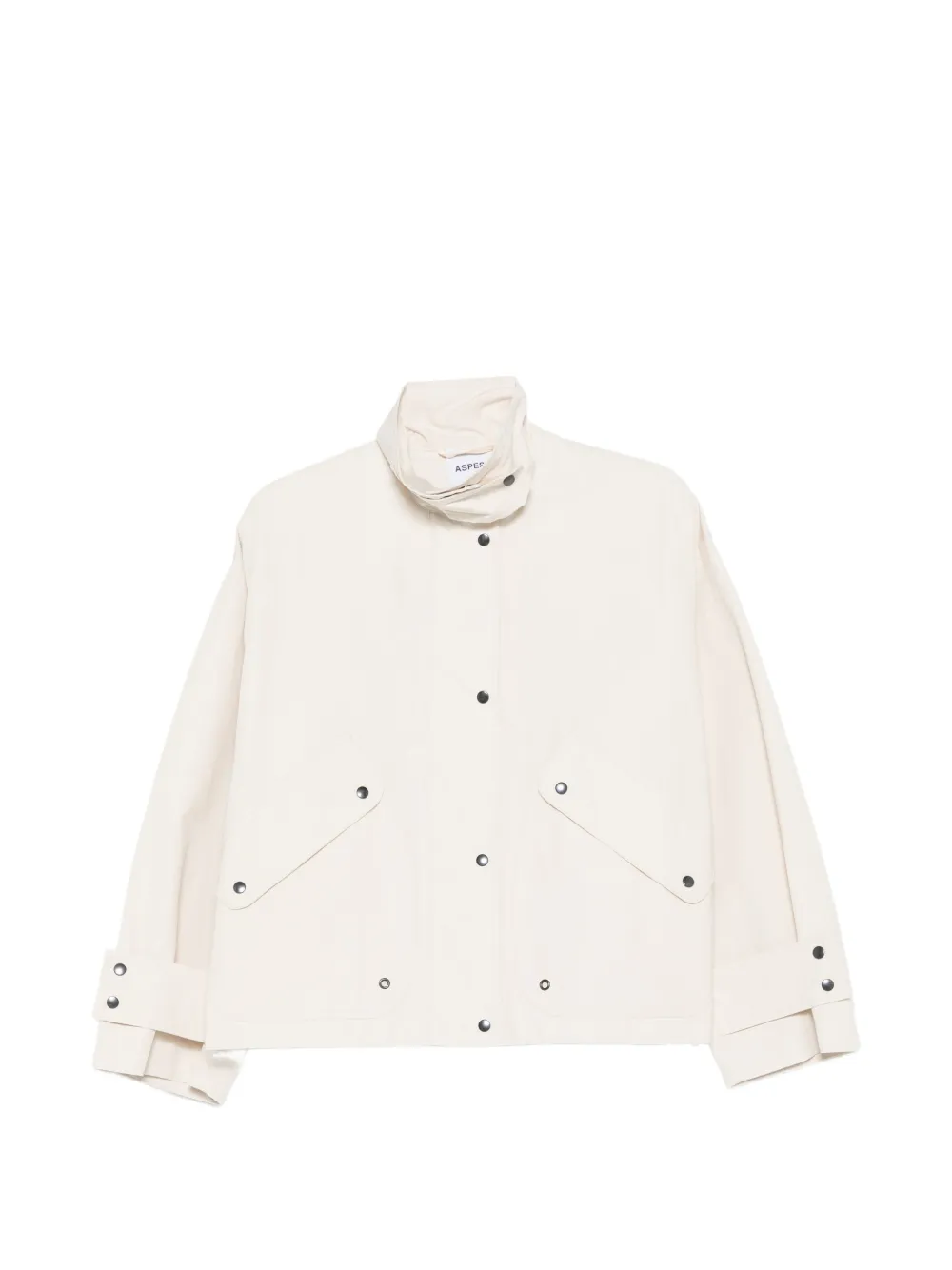 ASPESI high-neck jacket - Toni neutri