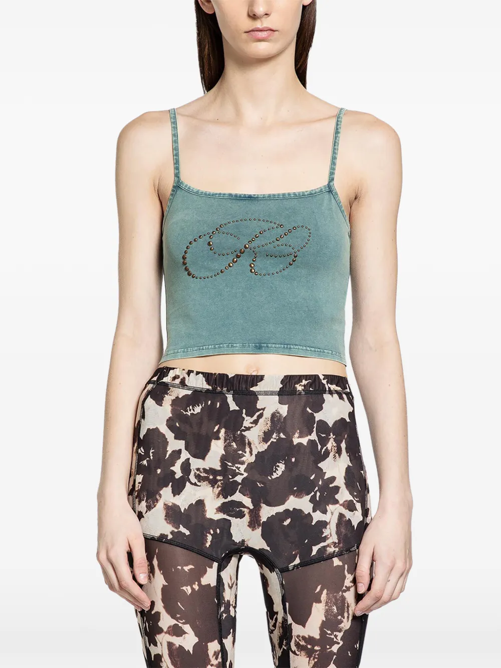 KNWLS Cally top - Blu