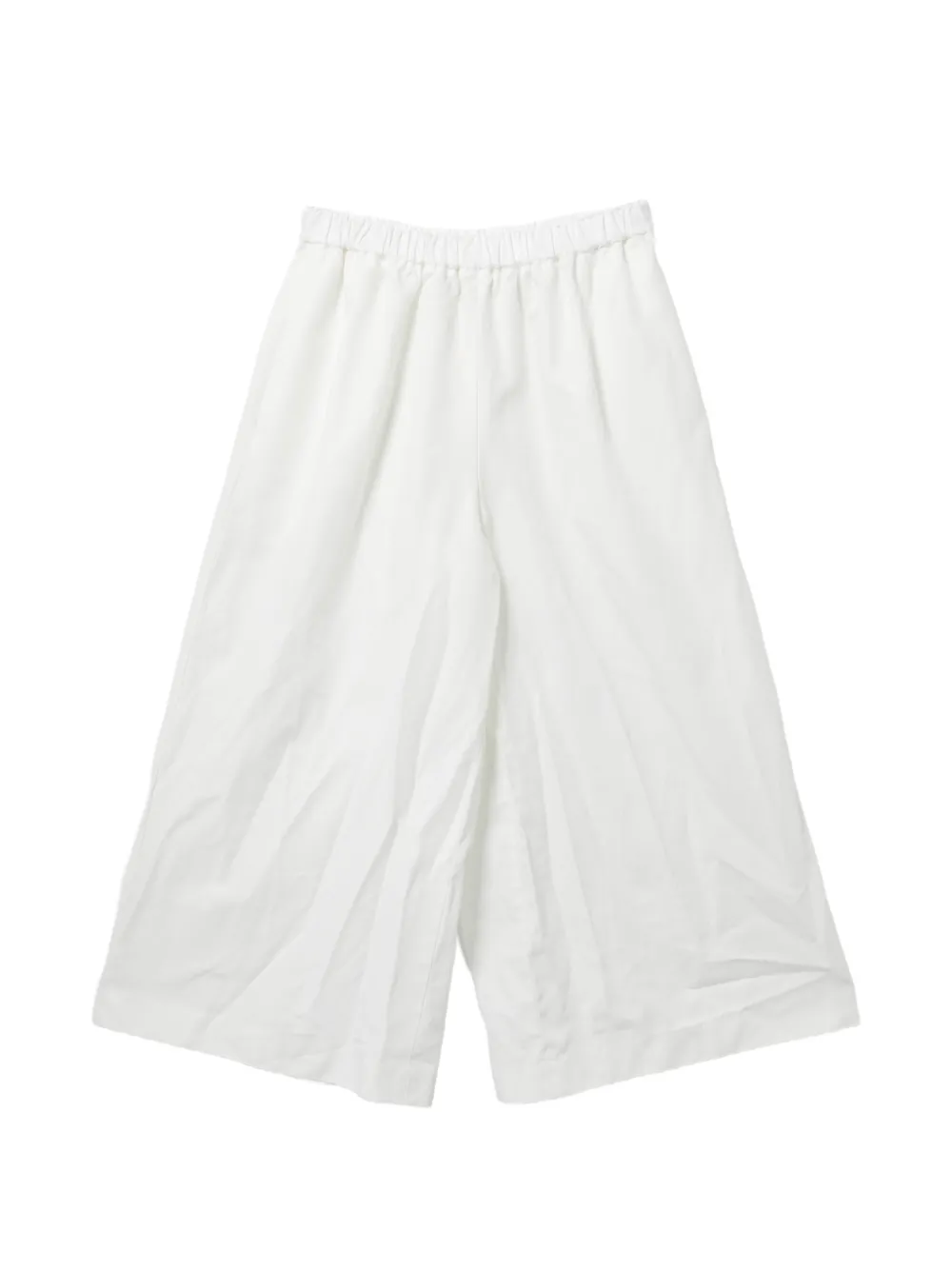 Comme Des Garçons Comme Des Garçons ruffled trousers - Bianco