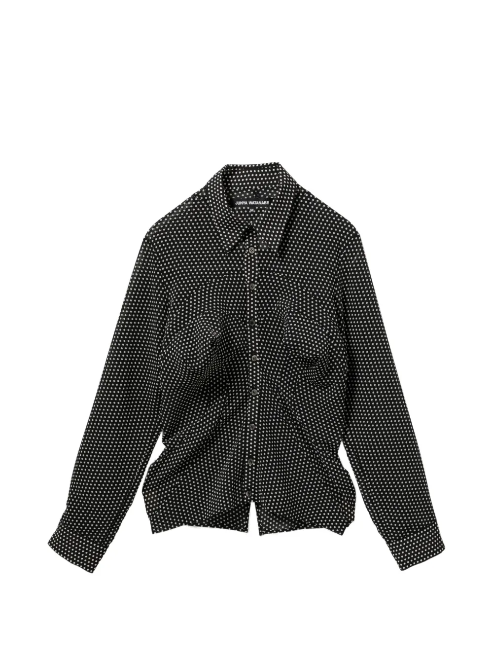 Junya Watanabe Blusa a pois - Nero