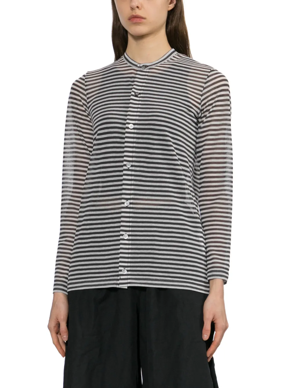 Junya Watanabe Gestreept vest Zwart