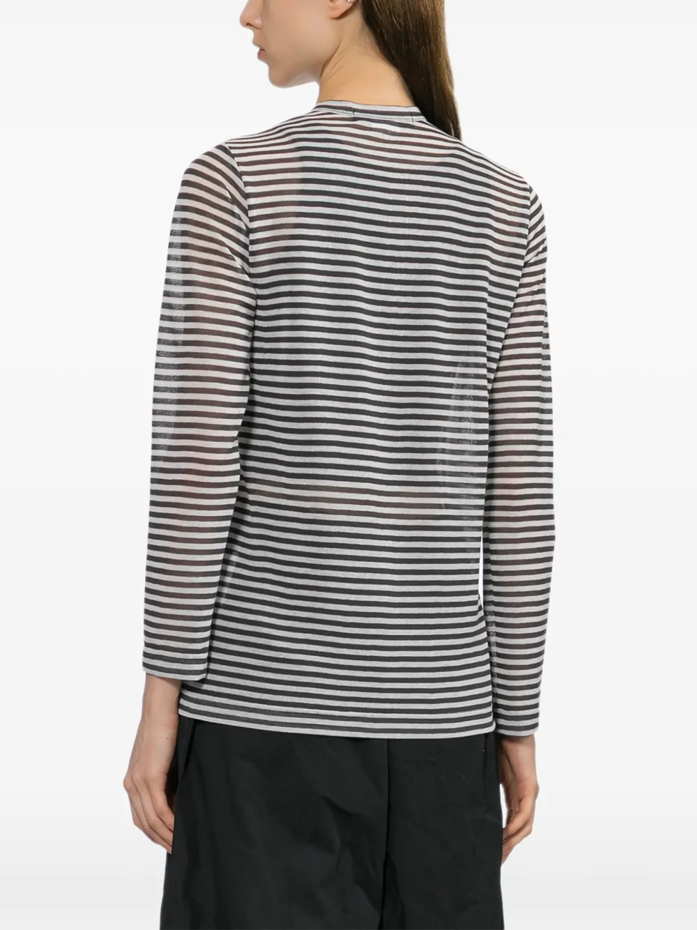 Junya Watanabe Gestreept vest Zwart