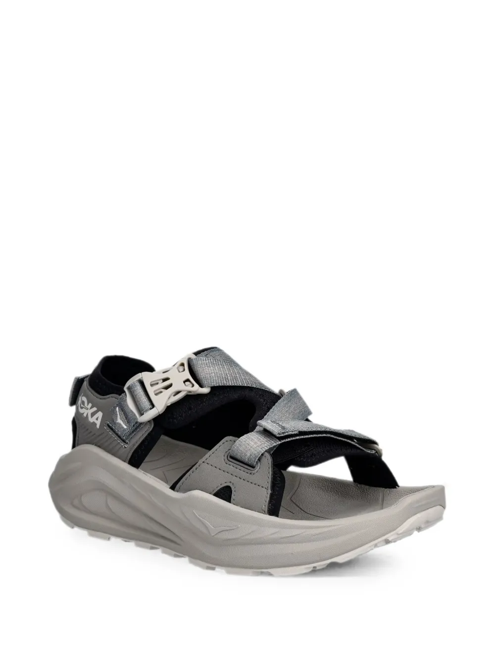 HOKA Infini Hike TC sandalen met gespsluiting Grijs