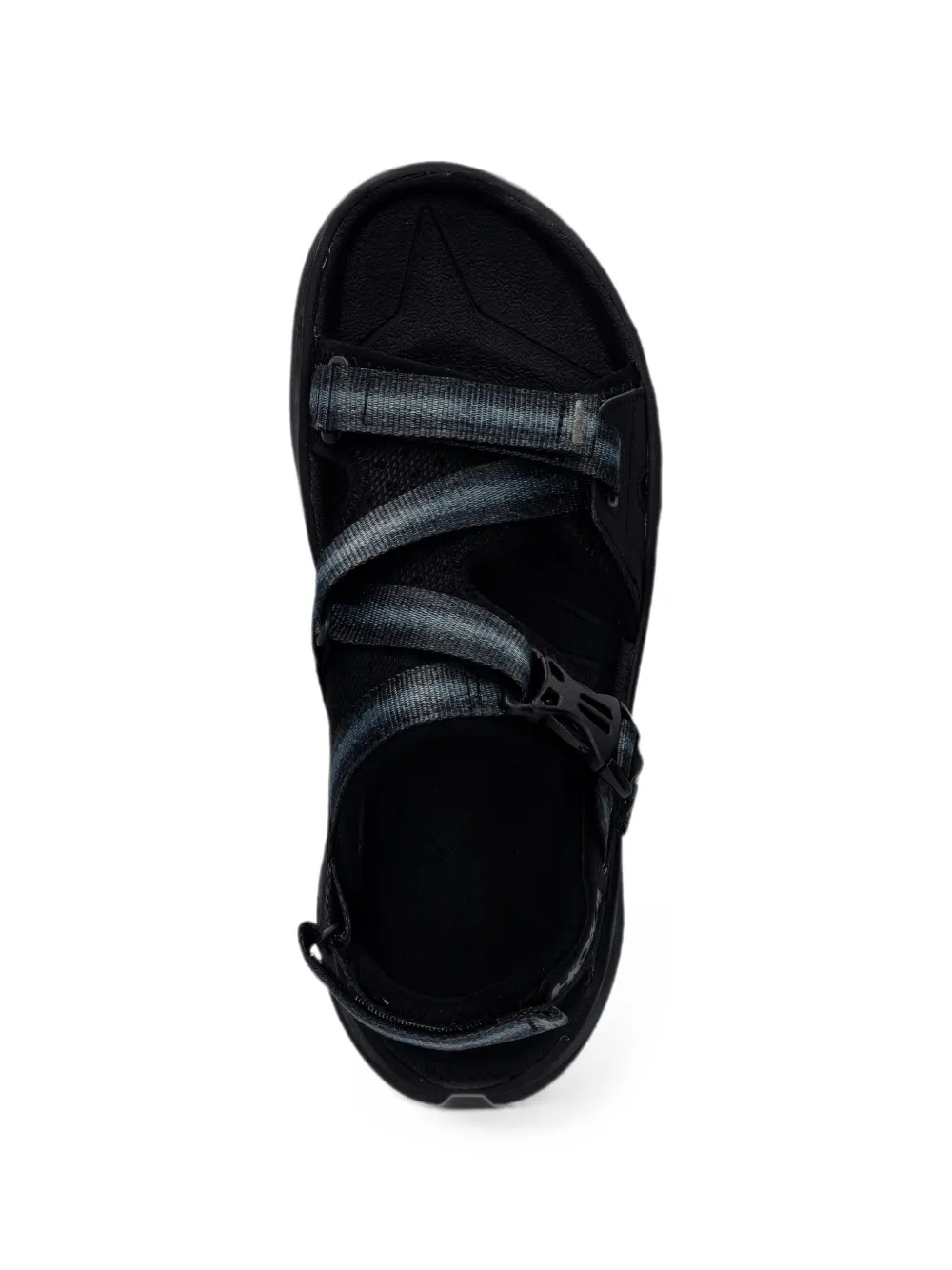 HOKA Infini Hike TC sandalen met klittenband en gespsluiting Zwart