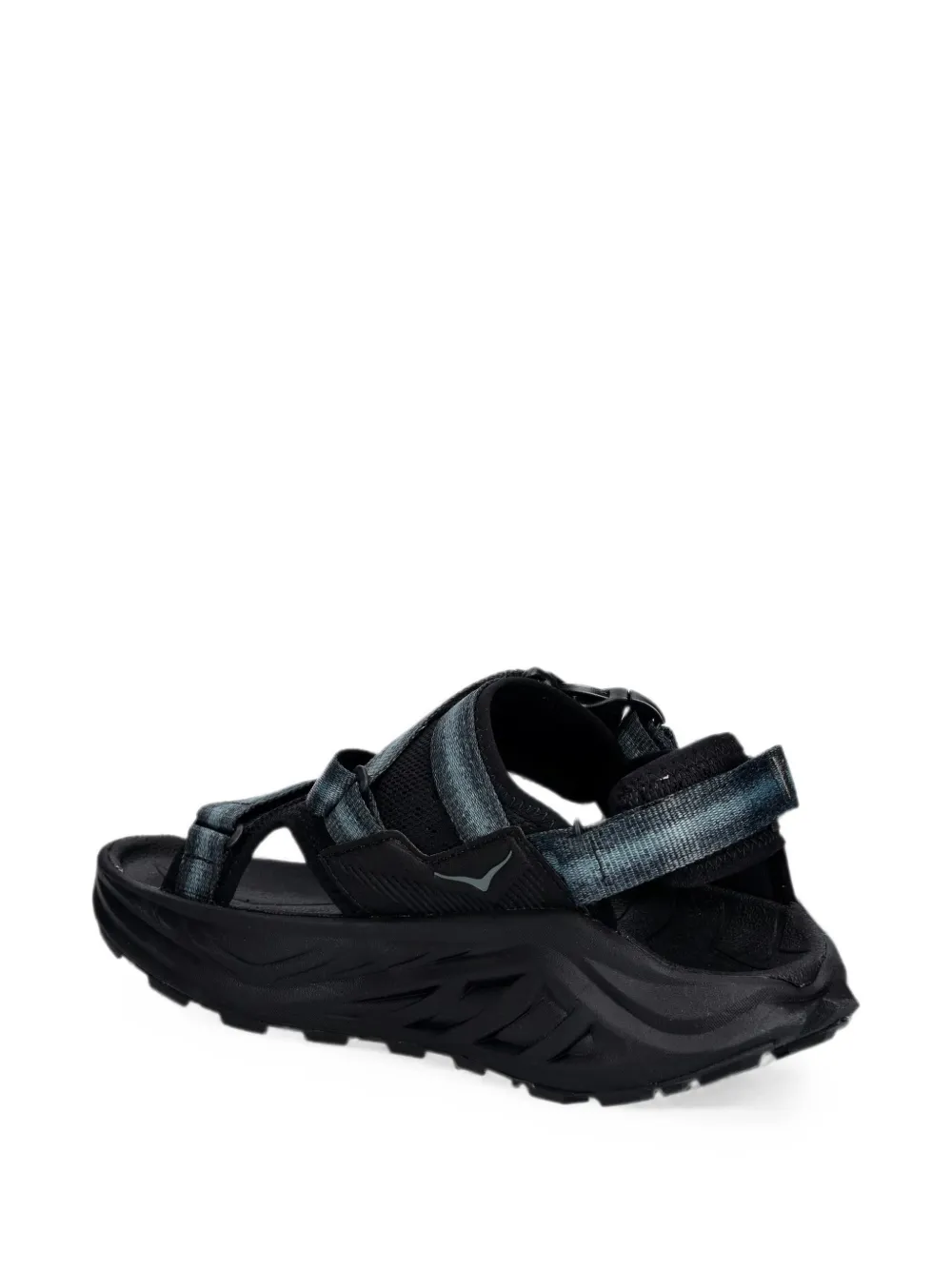 HOKA Infini Hike TC sandalen met klittenband en gespsluiting Zwart
