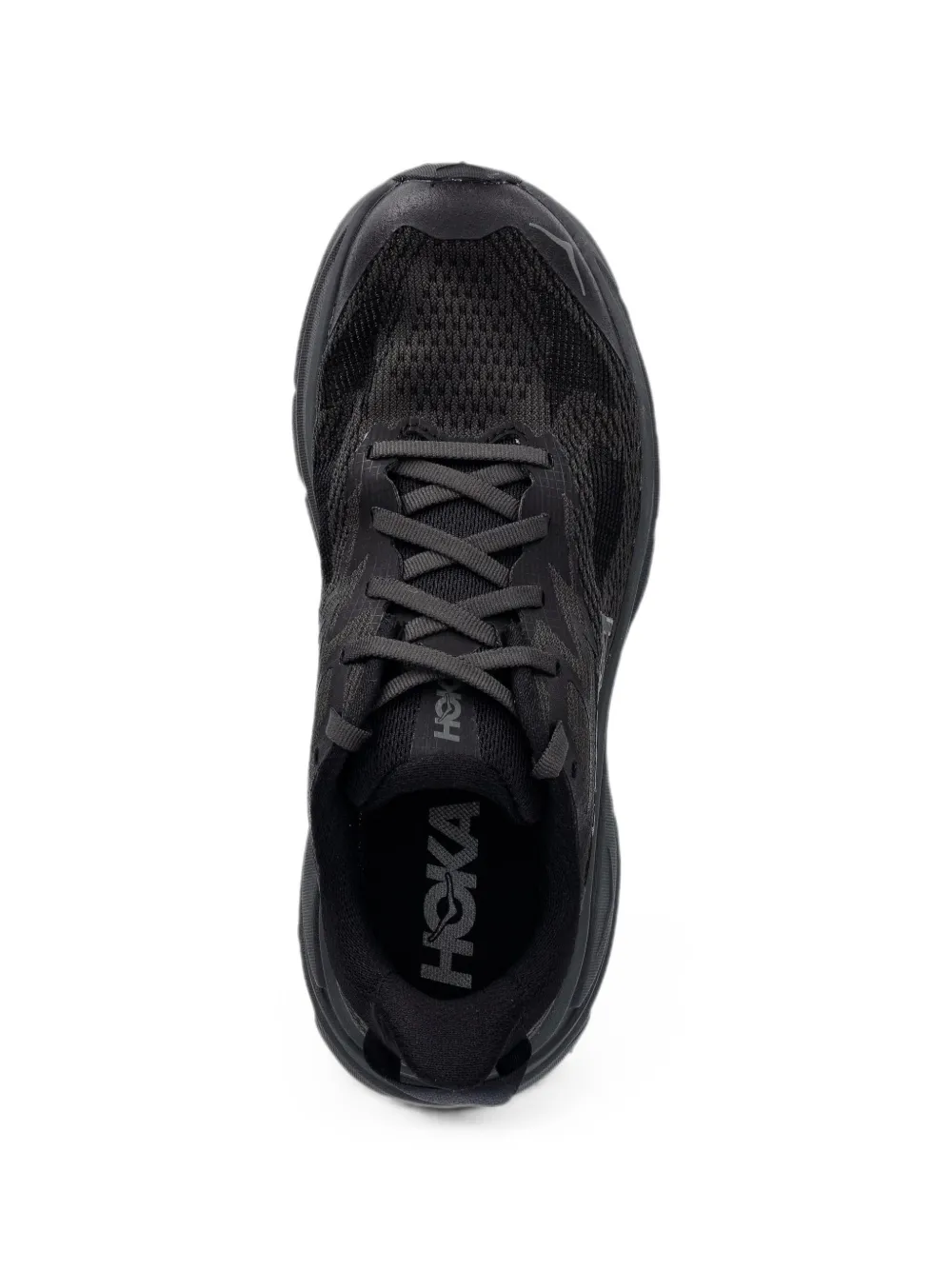 HOKA Challenger 8 logo-print mesh sneakers Zwart