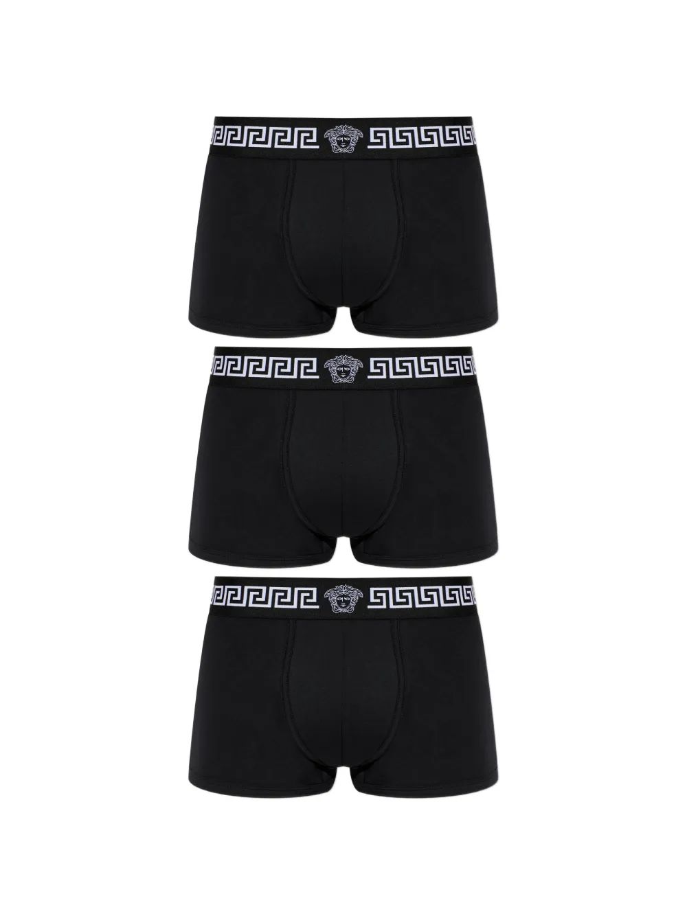 Versace Greca Border boxers (pack of 3) - Nero