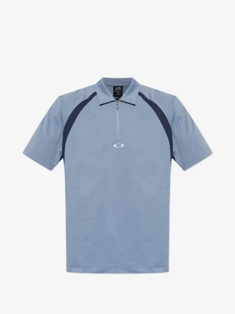Oakley playera tipo polo con diseño color block y detalle de cierre