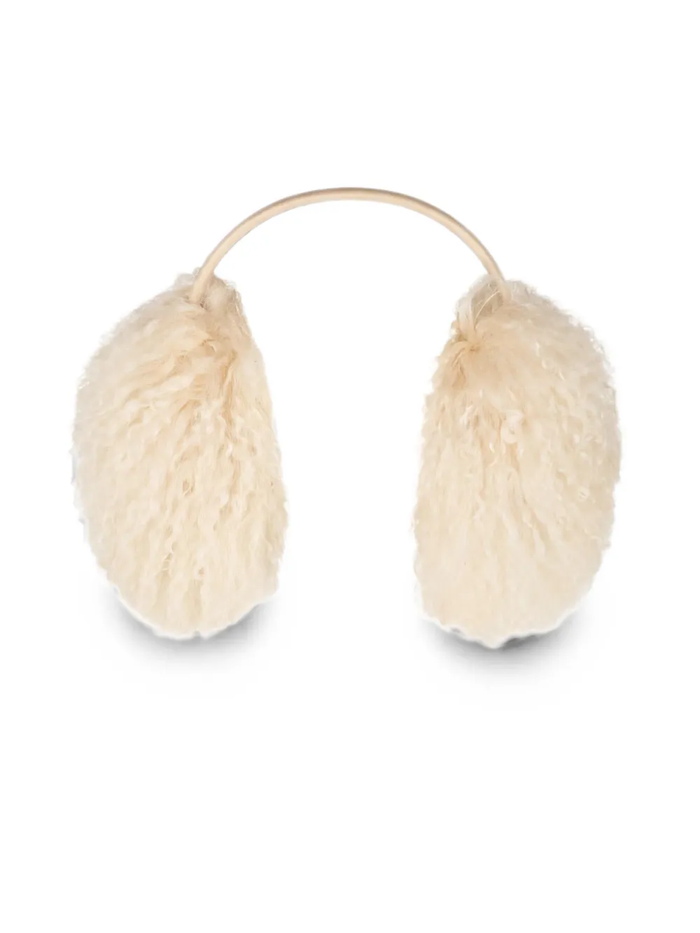 ducie Iva wollen oorwarmers Beige