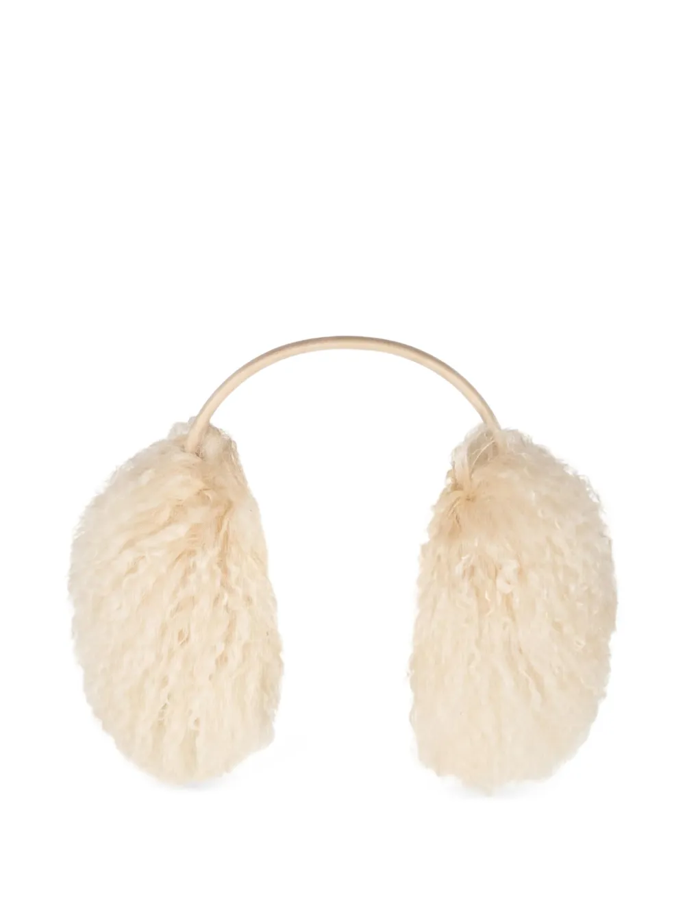ducie Iva wool earmuffs - Nude