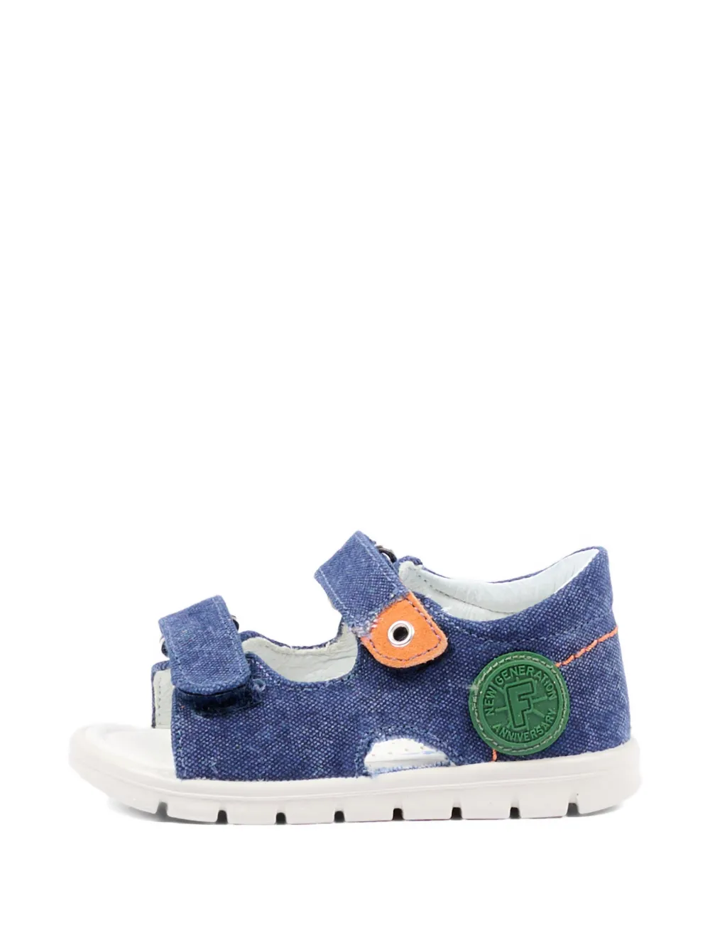 Falcotto Nemo applique strap sandals Blauw