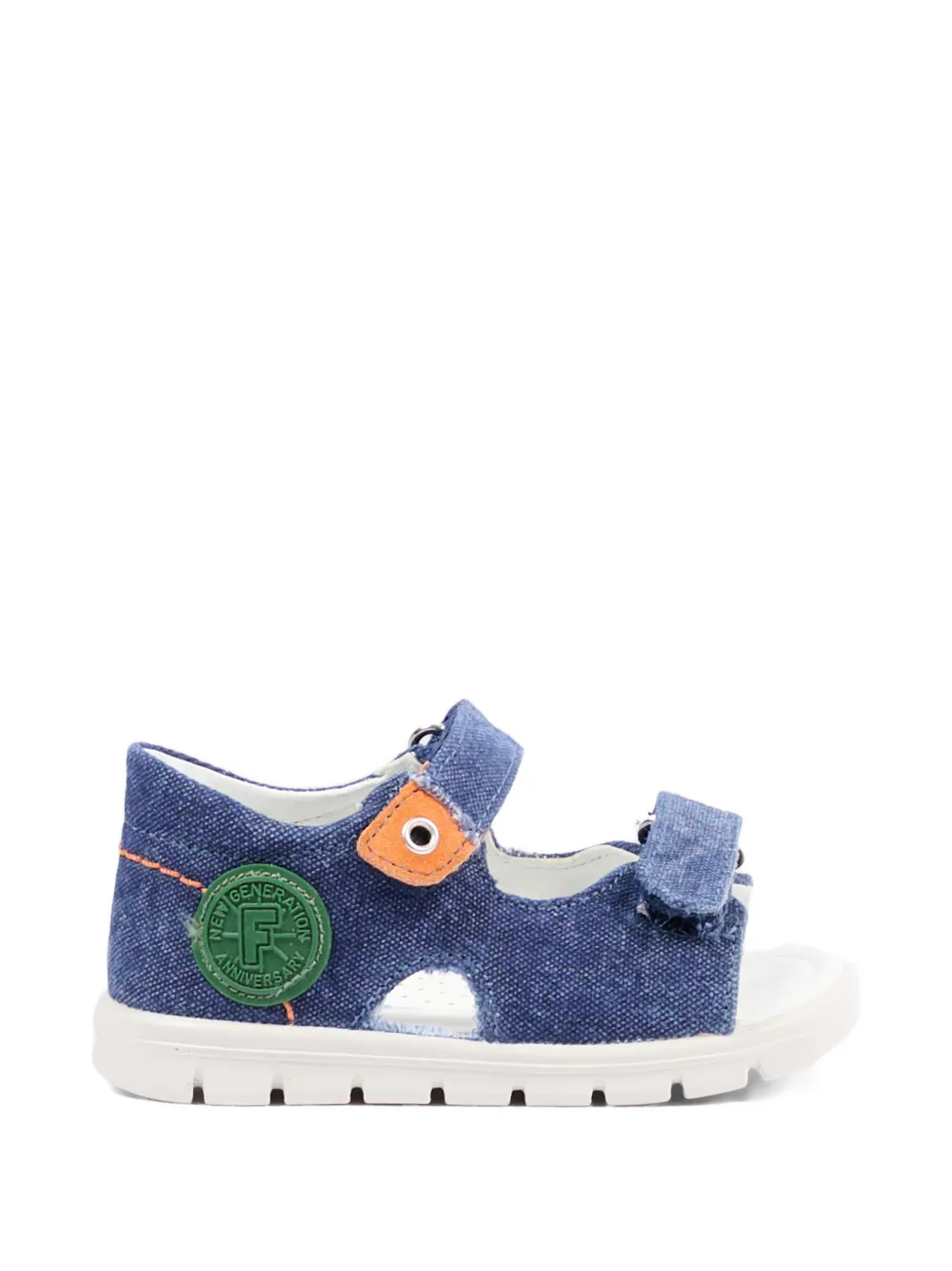 Falcotto Nemo applique strap sandals Blauw