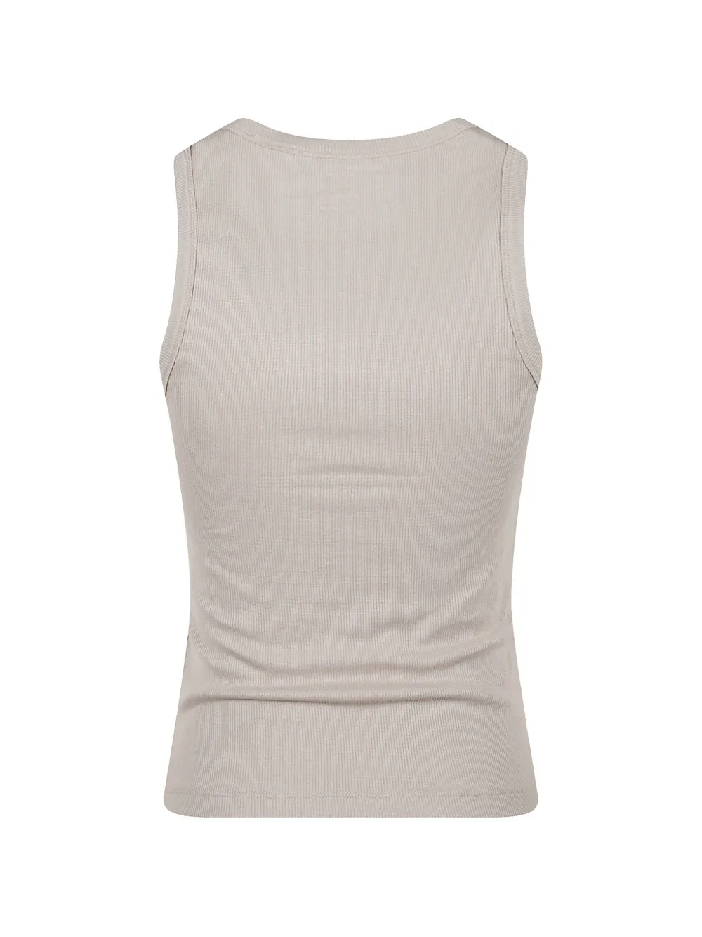 Majestic Filatures Geribbelde tanktop Beige