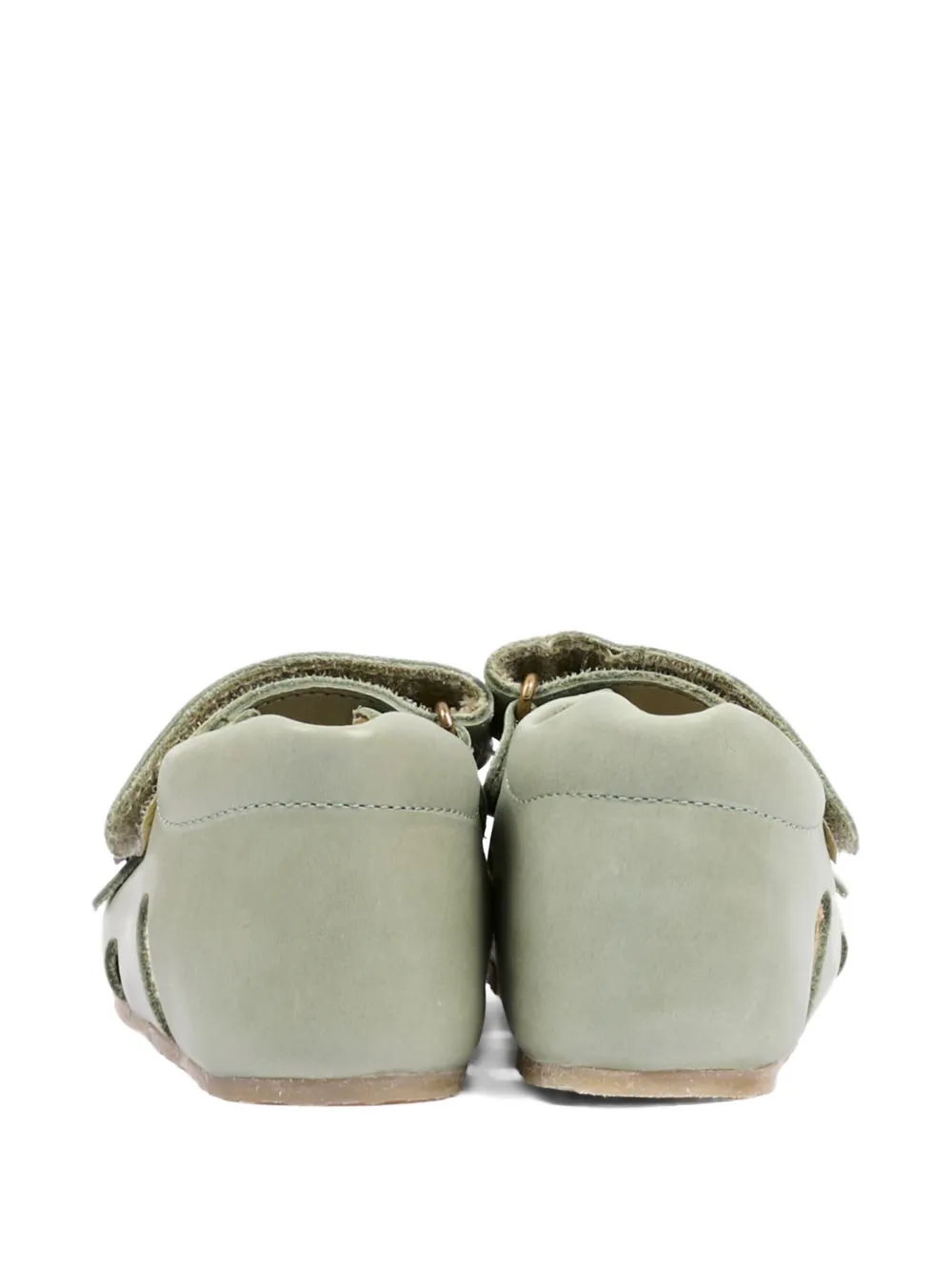 Falcotto Bea buckle strap sandals Groen