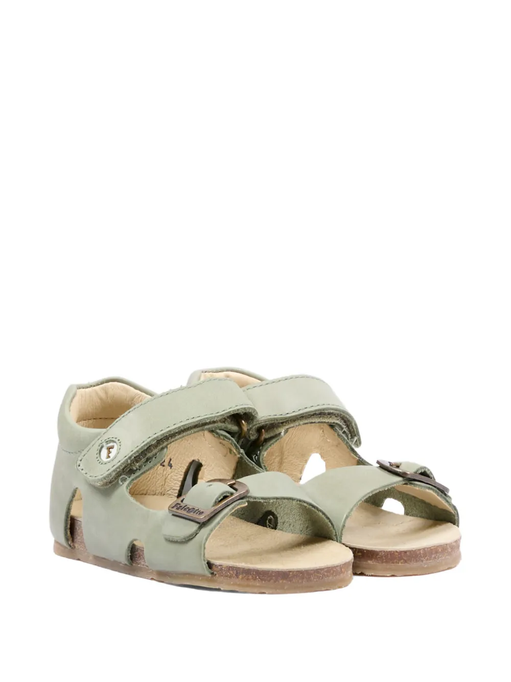Falcotto Bea buckle strap sandals - Verde