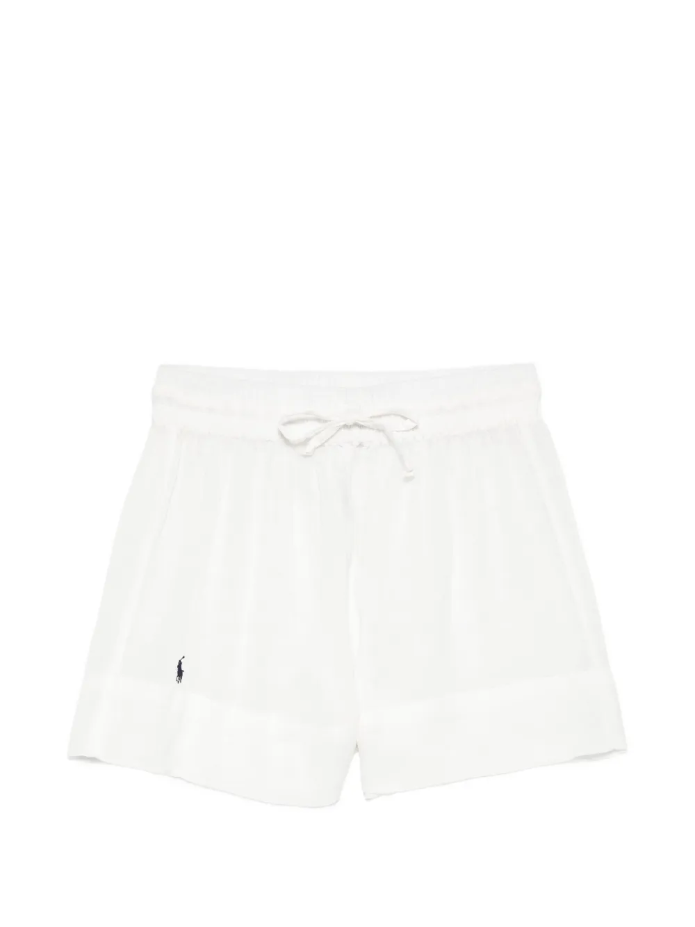 Polo Ralph Lauren logo-embroidered drawstring shorts - Nude