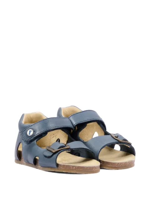 Falcotto Blue Bea buckle strap sandal