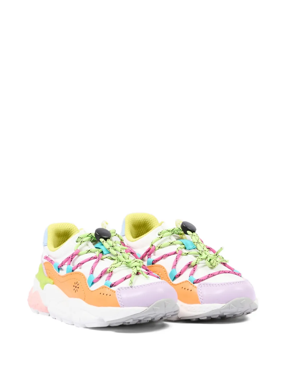 FLOWER MOUNTAIN KIDS Raikiri low-top sneakers - Bianco