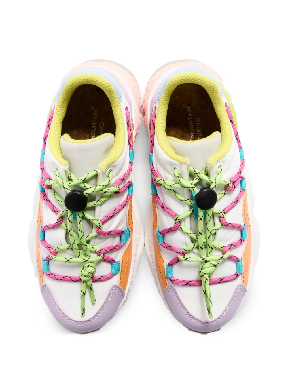 FLOWER MOUNTAIN KIDS Raikiri low-top sneakers Wit