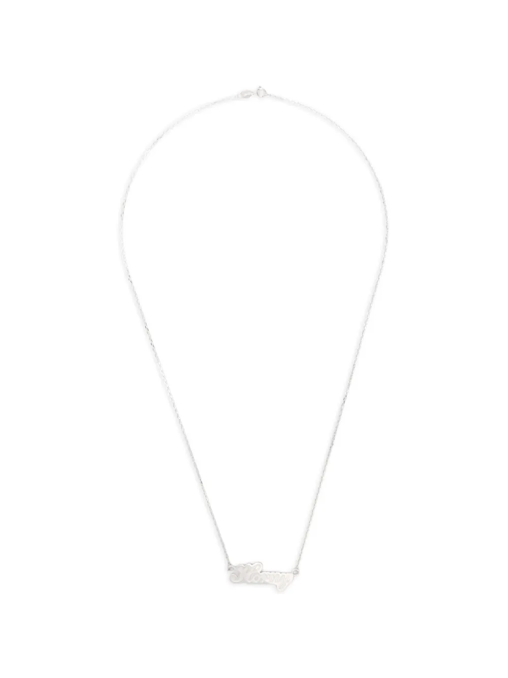 CARNE BOLLENTE Hot And Heavy Metal necklace - Argento