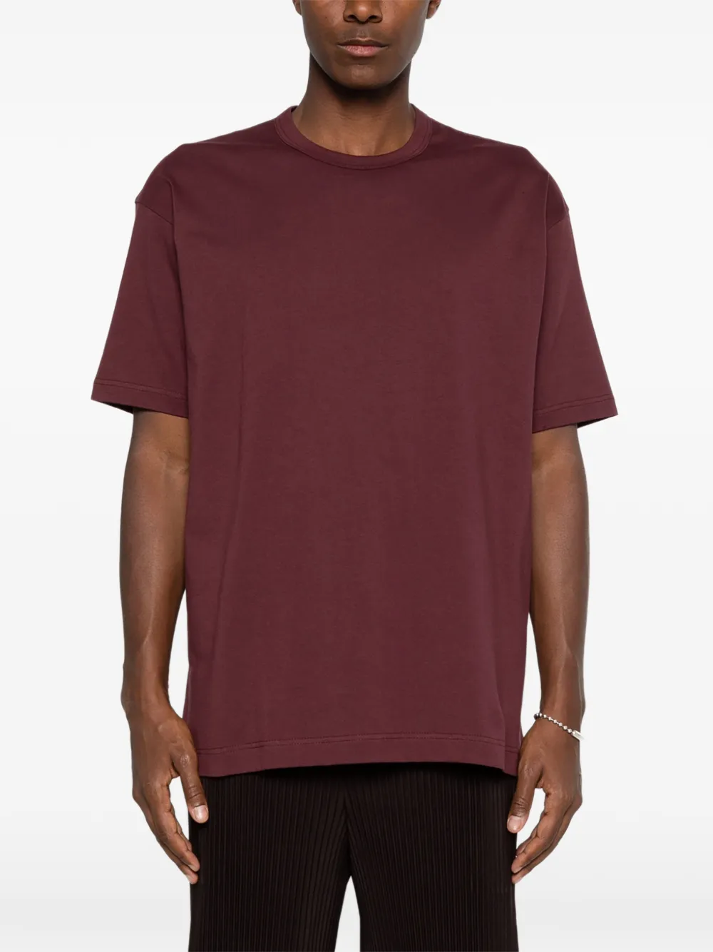 Comme Des Garçons Shirt T-shirt met ronde hals Rood