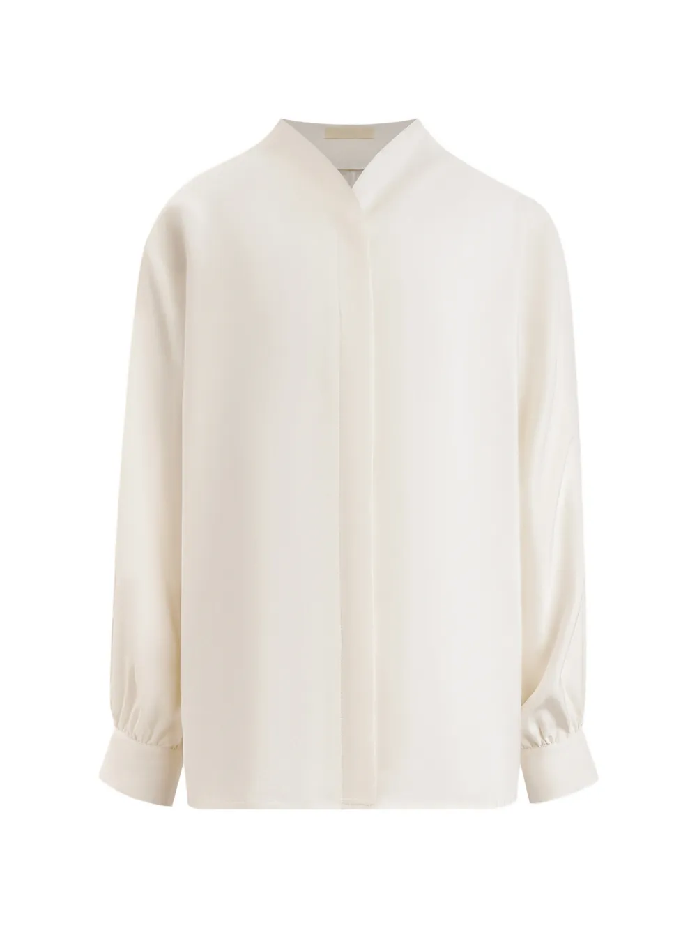 12 STOREEZ Alice silk blouse - Toni neutri