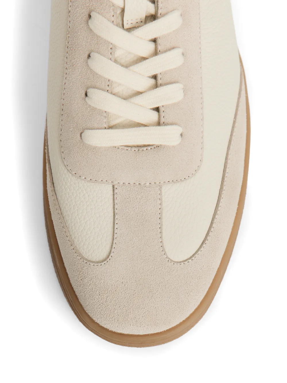 12 STOREEZ Sneakers met vlakken Beige