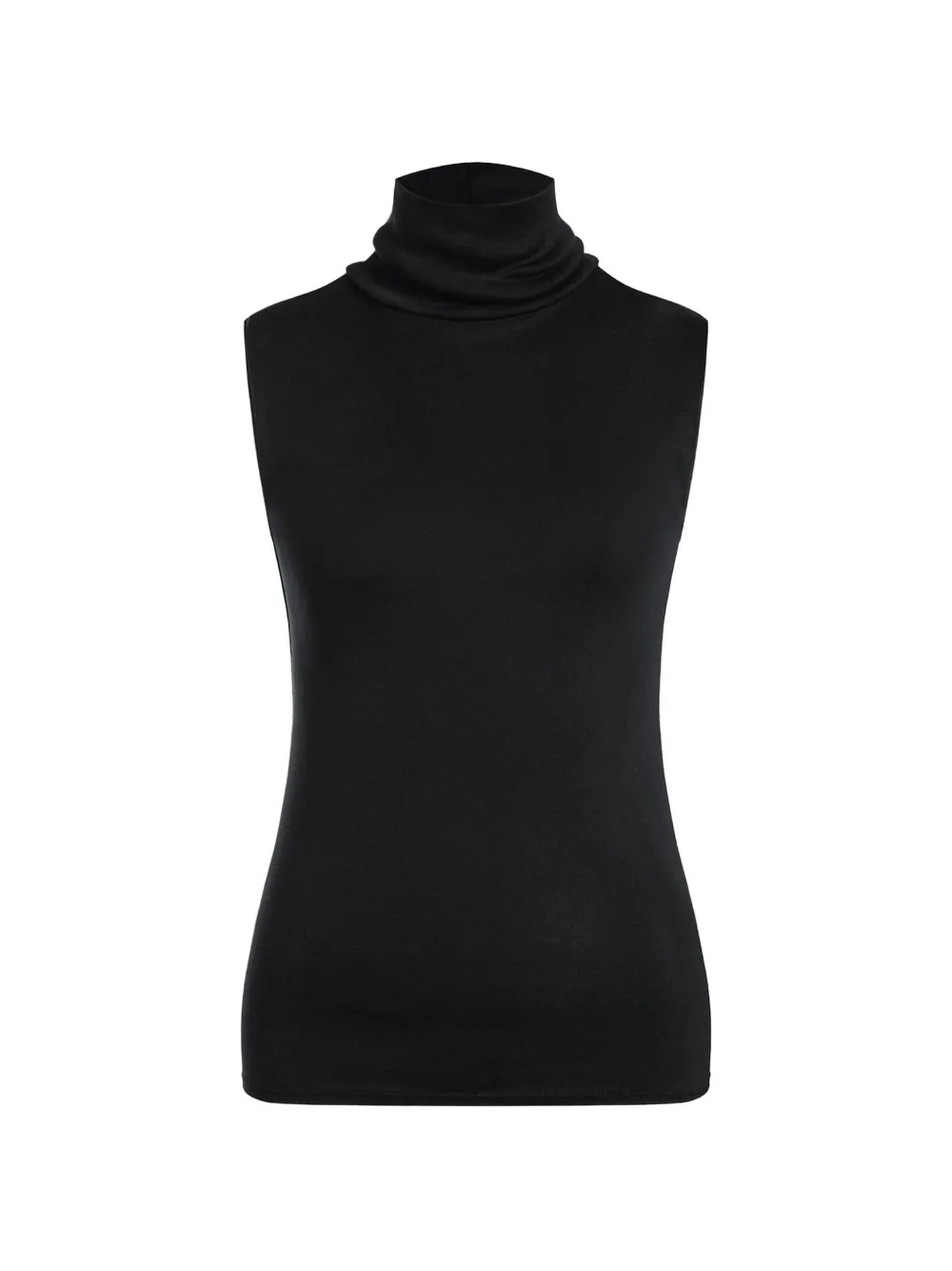 12 STOREEZ Nicole sleeveless top - Nero