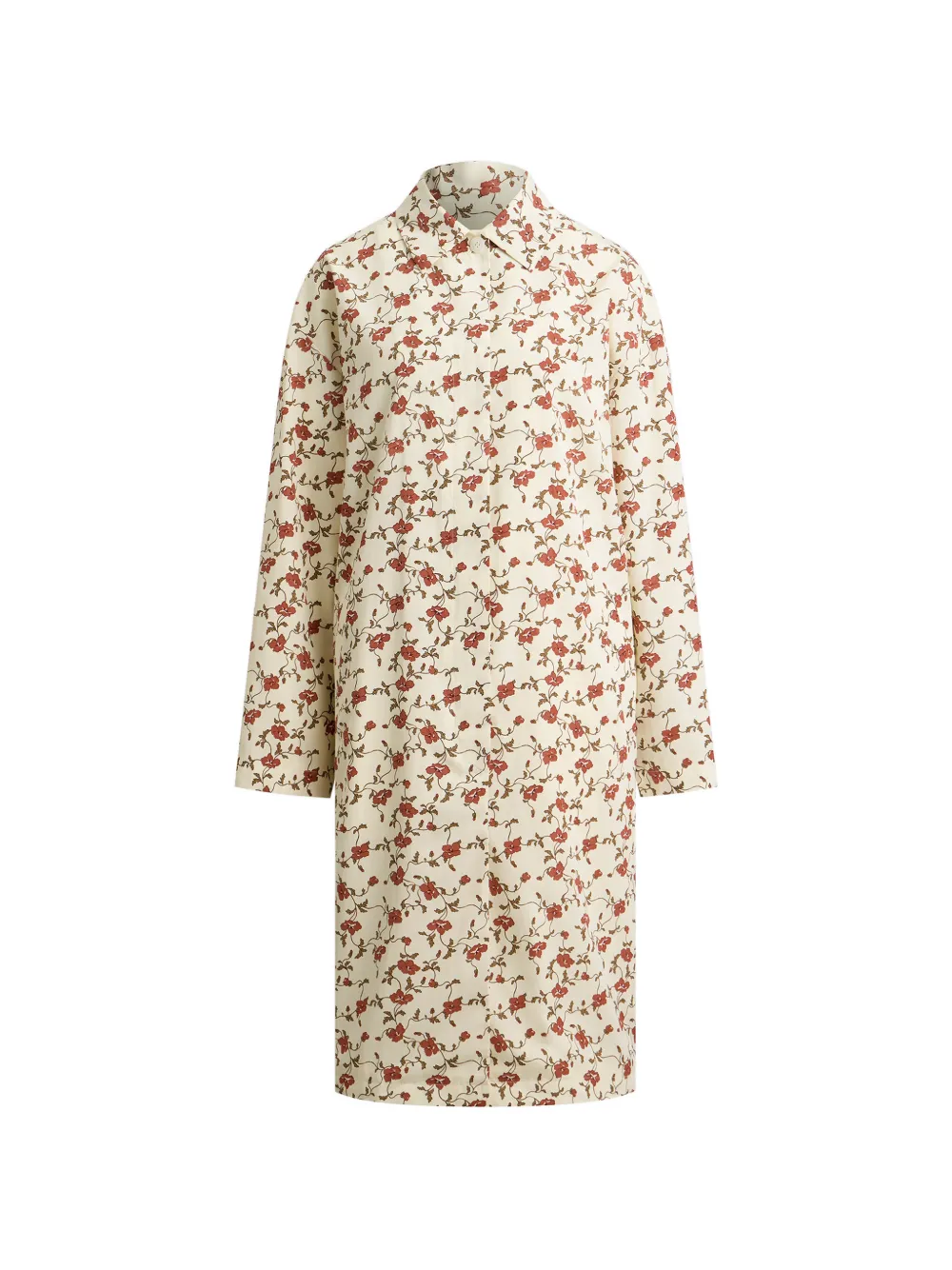 12 STOREEZ Cvetochek floral-print dress - Toni neutri