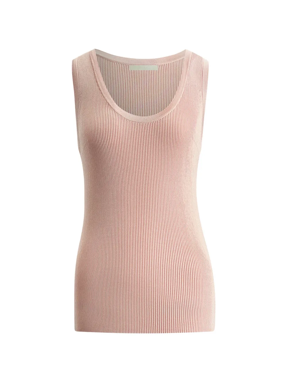 12 STOREEZ Geripptes Zoe Tanktop - Rosa