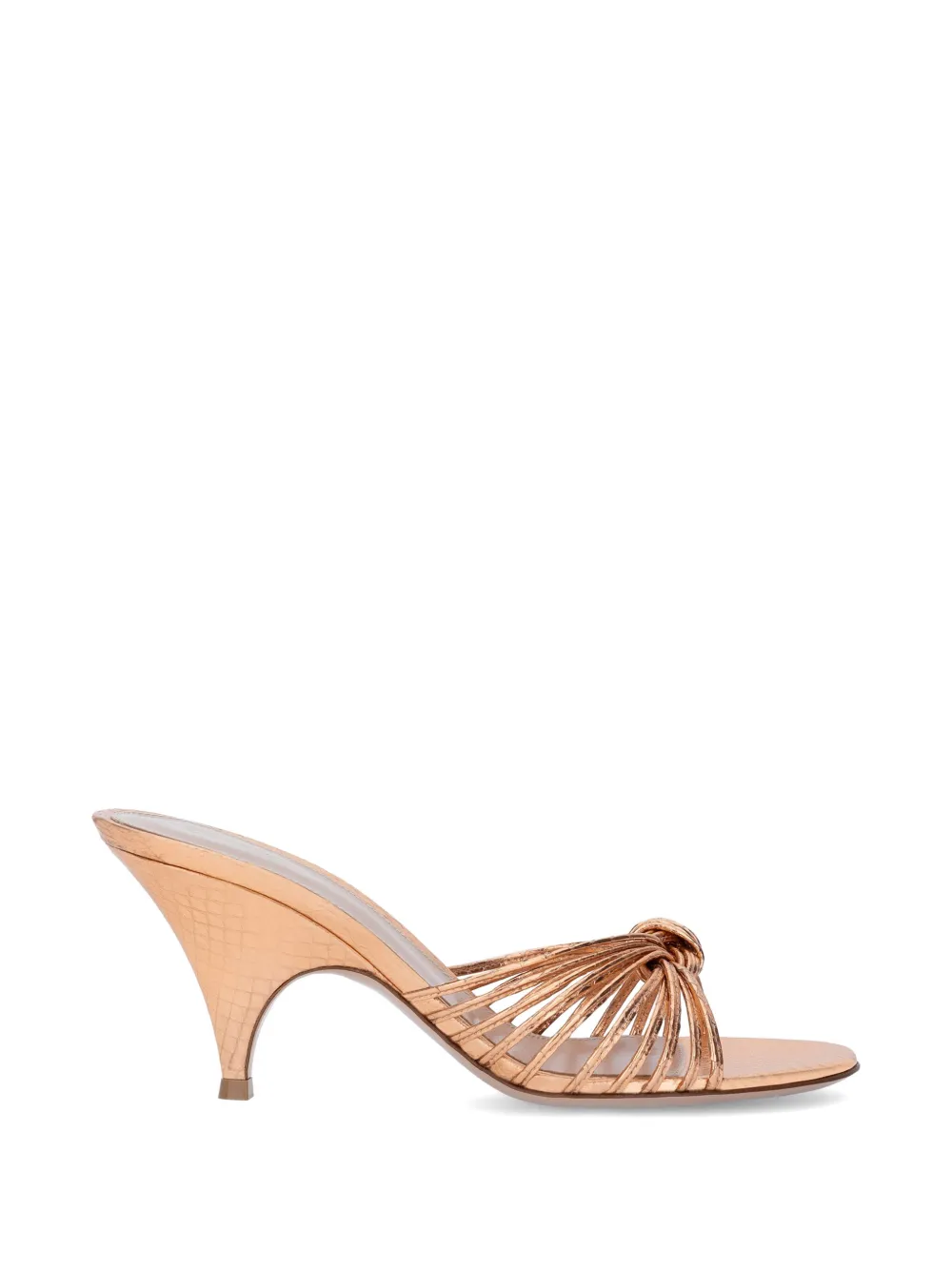 Gianvito Rossi Male knotted sandals Roze