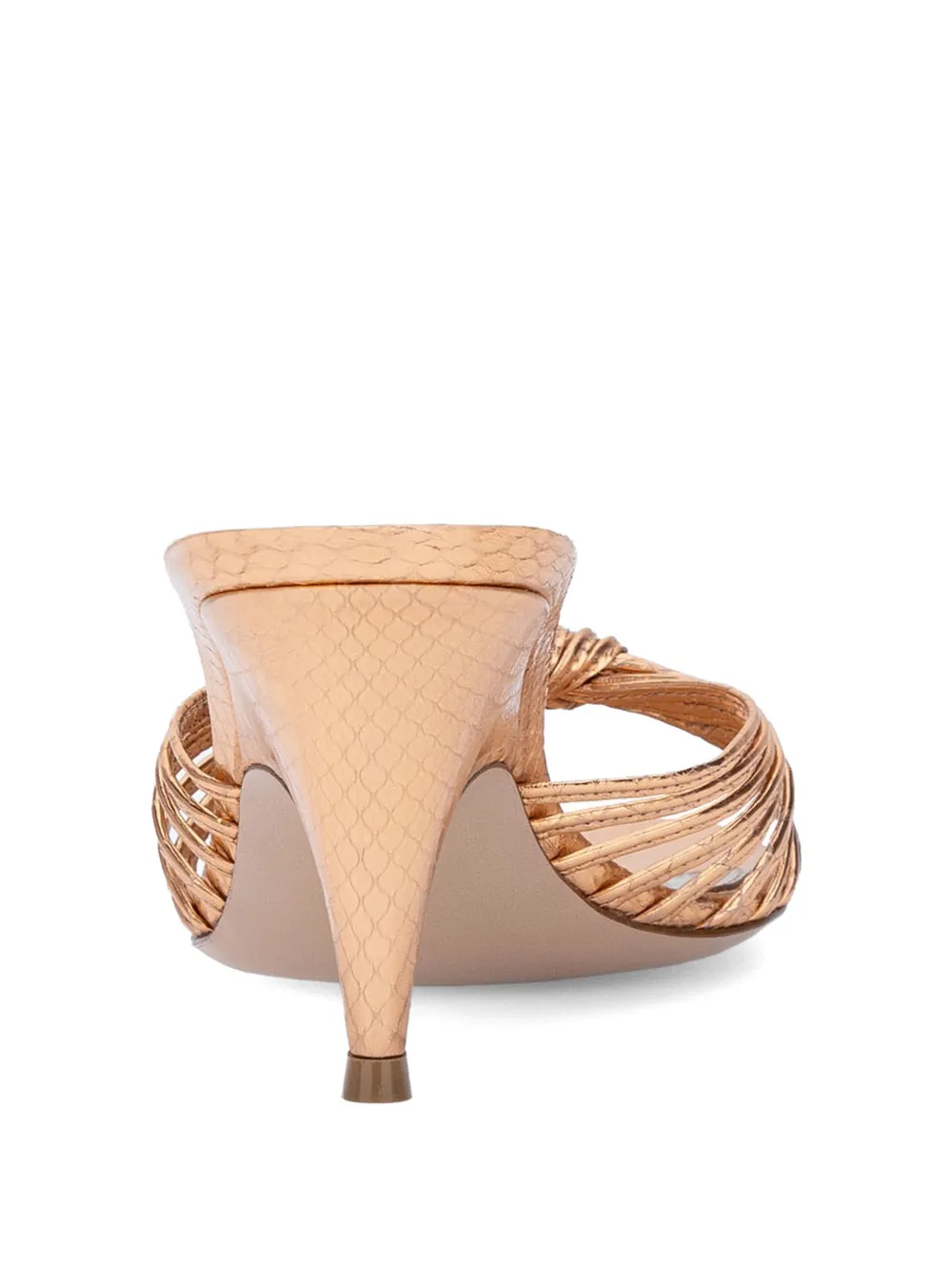 Gianvito Rossi Male knotted sandals Roze