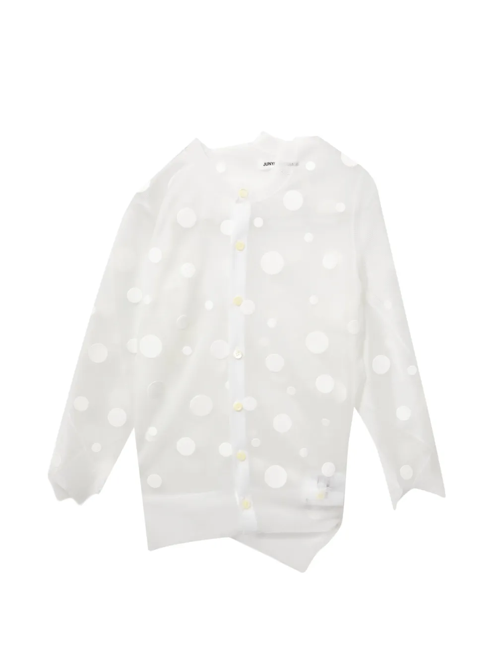 Junya Watanabe Cardigan a pois - Bianco