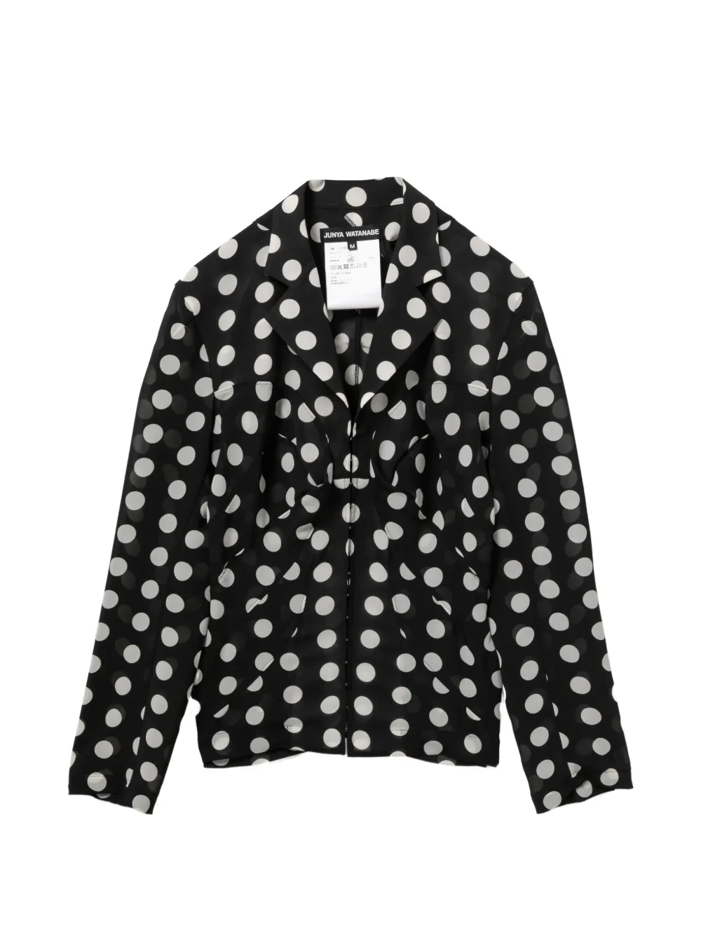 Junya Watanabe Blusa a pois - Nero