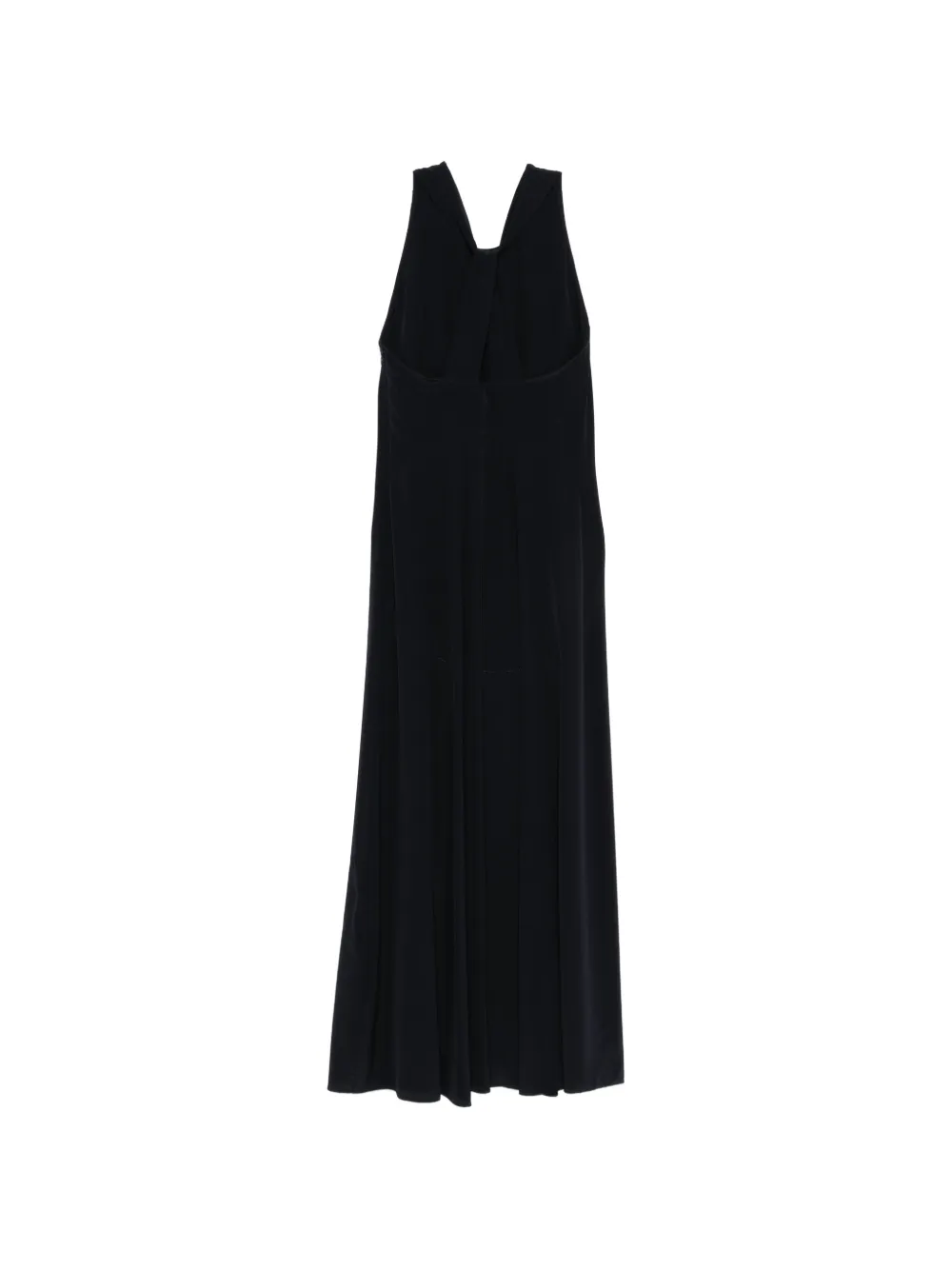  Aspesi Vestido Largo Con Cuello Halter - Azul 