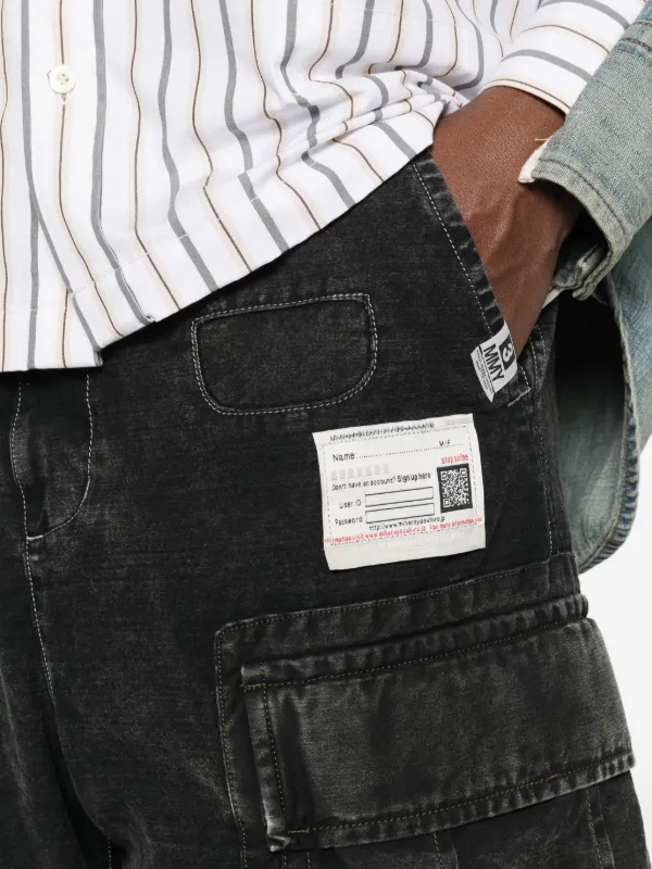 Maison MIHARA YASUHIRO Cargo Shorts | Black | FARFETCH RO