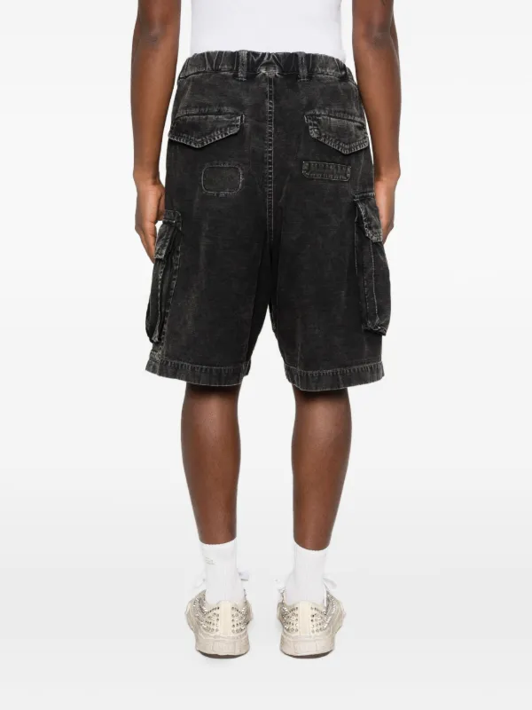 Maison MIHARA YASUHIRO Cargo Shorts | Black | FARFETCH RO