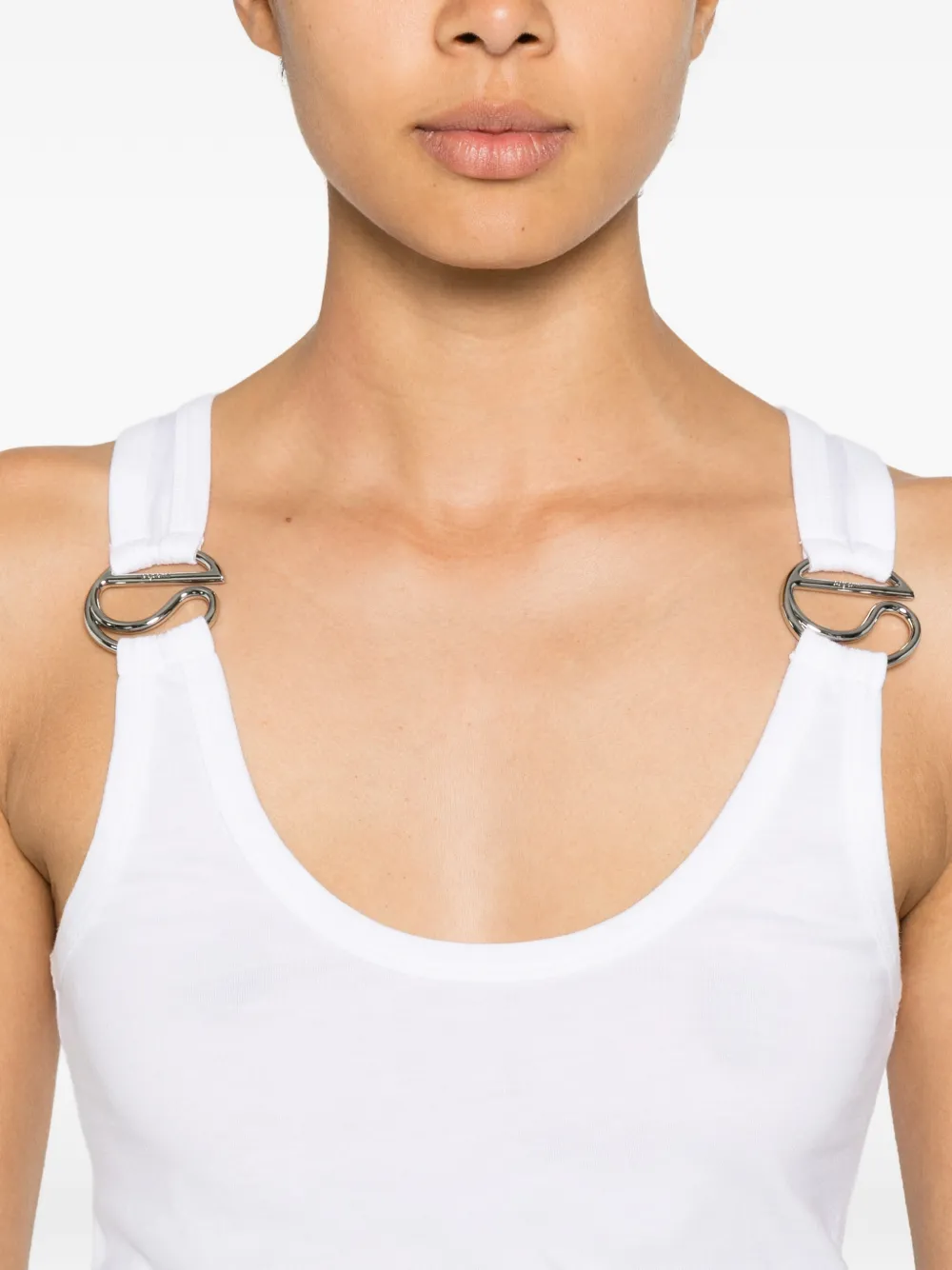 Coperni Mouwloze top Wit
