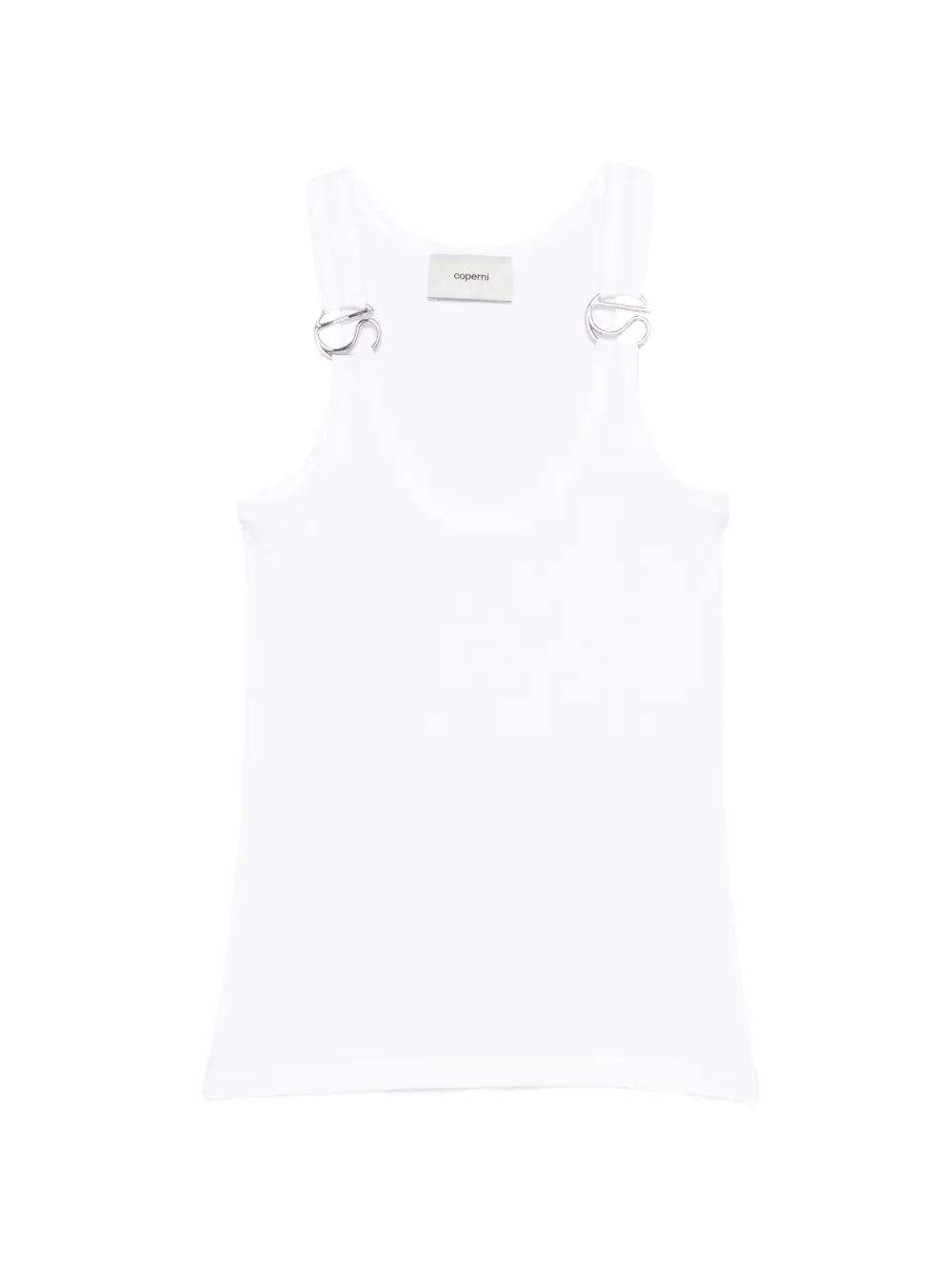 Coperni sleeveless top - Weiß
