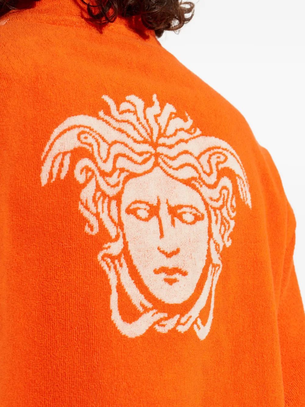 Versace Home Katoenen sweater Oranje