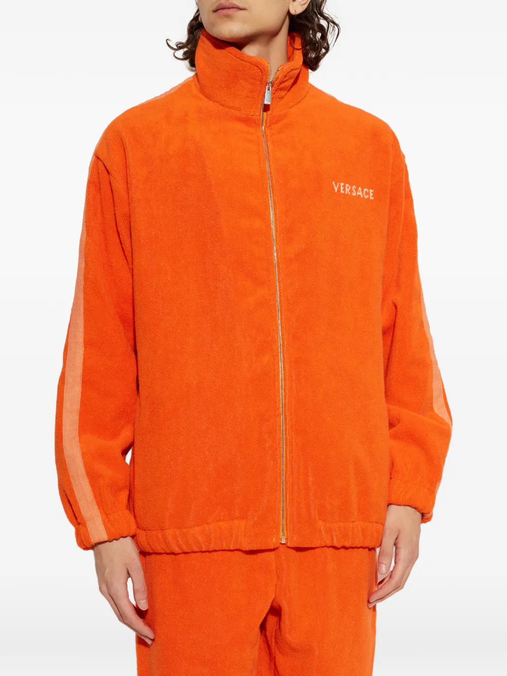 Versace Home Katoenen sweater Oranje