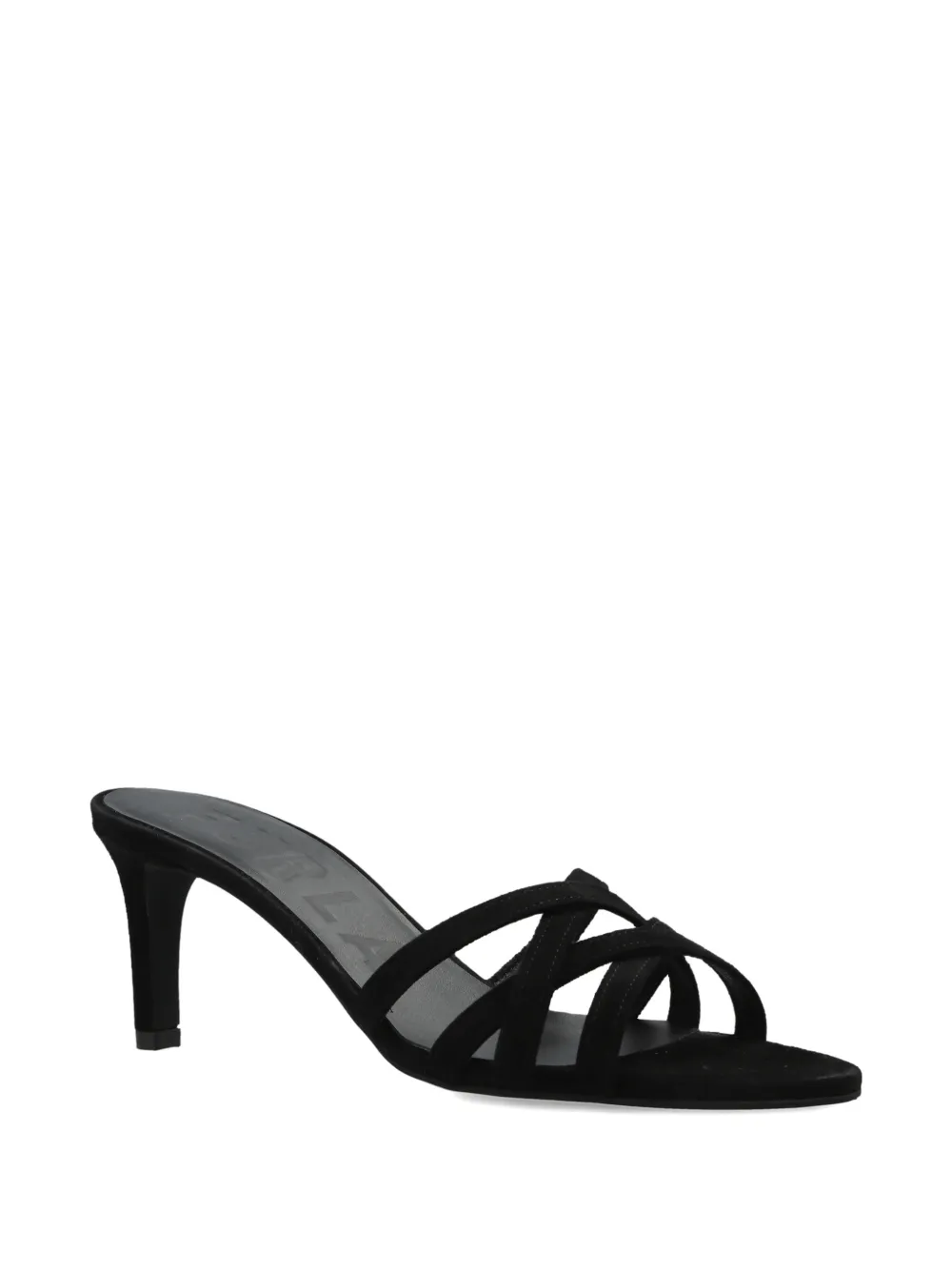 Furla strappy sandals Zwart